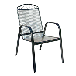 Kovové zahradní židle a křesla