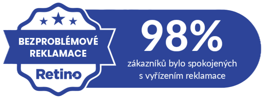 Retino – bezproblémové reklamace