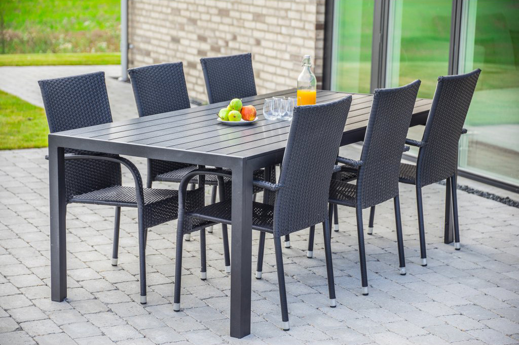 Zahradní sestava pro 6 osob DT254 antracit
