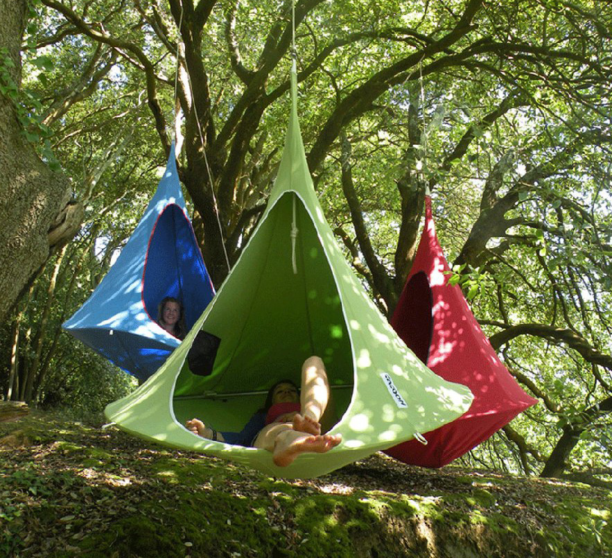 Závěsné houpací křeslo KLORIN NEW BIG SIZE CACOON HAMMOCK