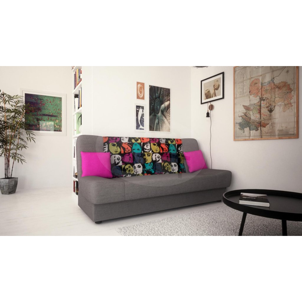 Pohovka Jasmín šedá