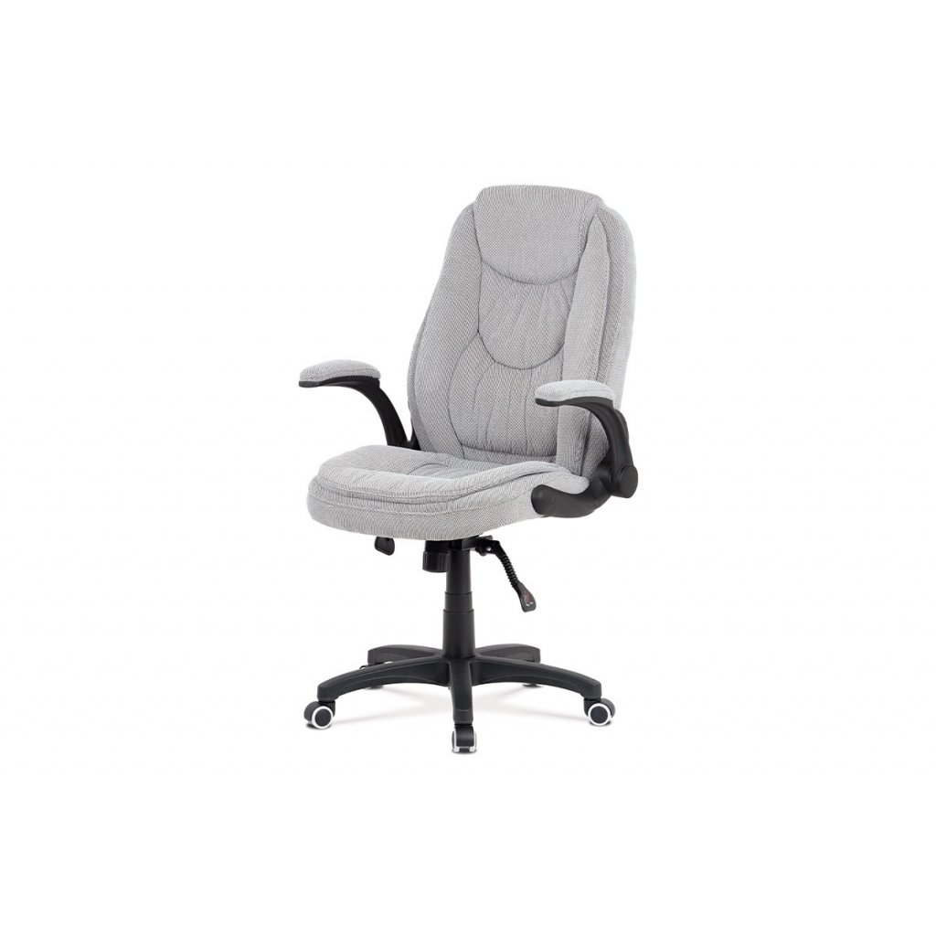 Kancelářská židle šedá látka synchronní mechanismus AKZ149ST