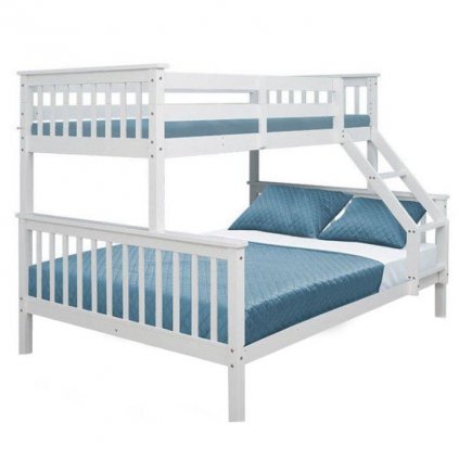 Patrová rozložitelná dětská postel s roštem TK4023