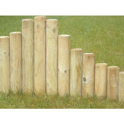 Kůl dřevěný 30x6 cm palisáda se špicí