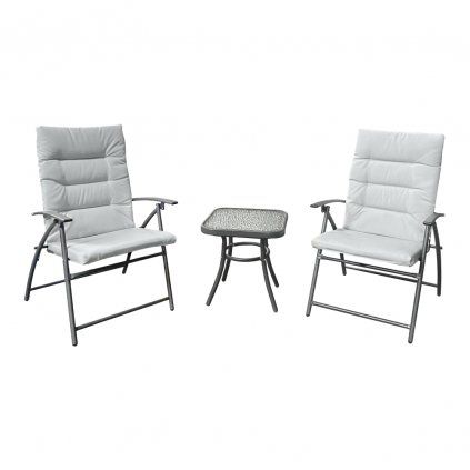 215520 zahradni set 1 2 seda tmave seda muson