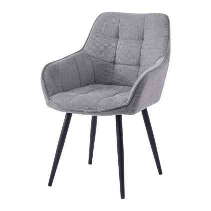 Designové křeslo šedá černá TJZ102S