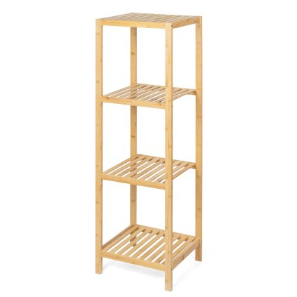 Bambusový regál 110x33x37 přírodní HRL102N-4