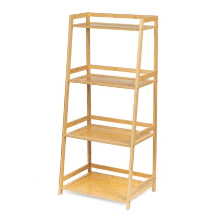 Bambusový regál 114x52x38 přírodní HRL105N