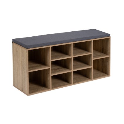 Botník se sedákem 103x48x30 dekor dub HBK107D-103