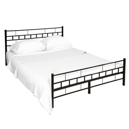 kovova postel cierna 160 200 01