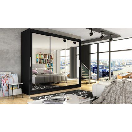 Skříň Astana III černá