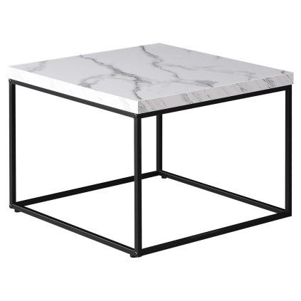 Konferenční stolek 60x60 cm mramor AKS169B