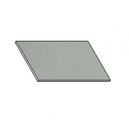 Kuchyňská pracovní deska 30 cm šedý popel (asfalt)