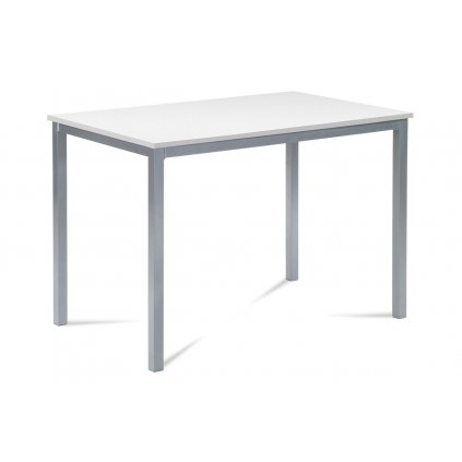 Jídelní stůl 110x70 cm s bílou deskou z MDF GDT-202 WT-OBR1