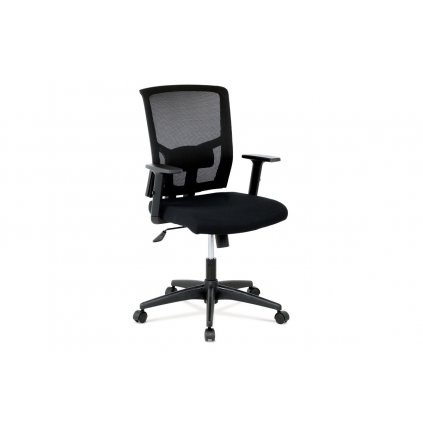 Kancelářská židle s houpacím mechanismem, černá KA-B1012 BK-OBR1