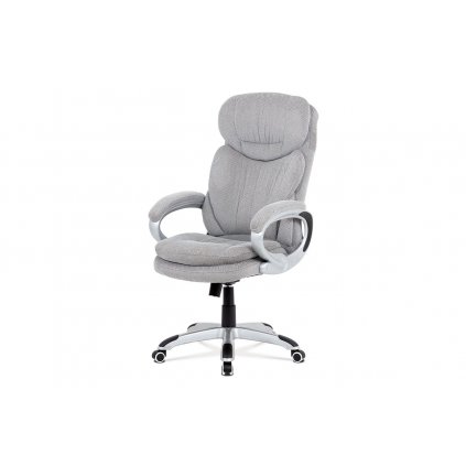 Kancelářská výškově nastavitelná komfortní židle v stříbrné barvě KA-G198 SIL2-OBR1 new