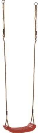 Asko Houpačka - sedák plast s lanem červená