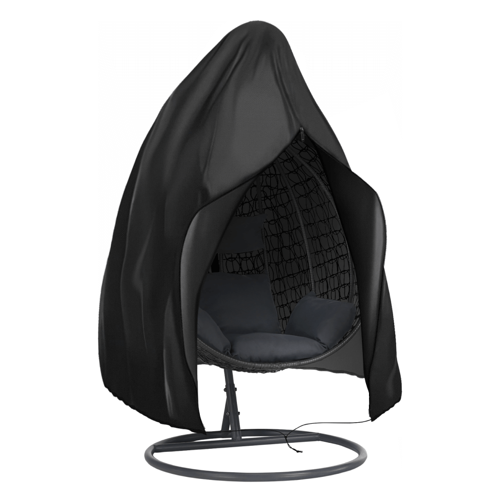 Vikio Ochranný obal na závěsné křeslo černá TZK100C-1