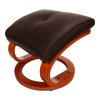 100695 5 relaxacni kreslo v luxusnim provedeni texitilni kuze hneda ryan