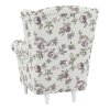 Pohodlný ušák v romantickém bílém provedení se vzorem růží TK126-2