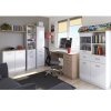 105465 4 pc stul 1d1s dtd laminovana bila dub sonoma topty
