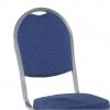 Konferenční židle stohovatelná v tmavě modré látce TK2022-2