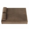 107250 19 pohodlna rozkladaci pohovka v odstinu cappuccino s polstarky tk320