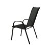Stohovatelná zahradní židle černá TK2060