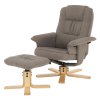 110973 7 relaxacni kreslo s drevenou podnozi hnedoseda latka tk3070