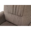 110973 21 relaxacni kreslo s drevenou podnozi hnedoseda latka tk3070