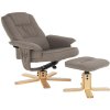 110973 2 relaxacni kreslo s drevenou podnozi hnedoseda latka tk3070