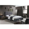 111687 4 manzelska calounena postel 180x200 s rostem a regalem seda tk3138