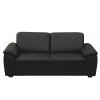 Prostorný trojsed v černém provedení ekokůže s velkým množstvím barevných variant TK230