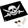 Dětská textilní vlajka motiv Piráti
