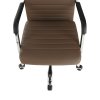136443 9 kancelarske kreslo ekokuze kov taupe chrom faran