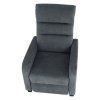 Relaxační křeslo, šedá, TURNER-2