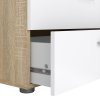 Komoda PEPE 70501 oak/bílý lesk