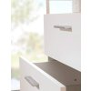 Komoda PEPE 70501 oak/bílý lesk