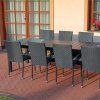 Ratanová zahradní židle DT151 antracit 18