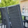 Ratanová zahradní židle DT151 antracit 11
