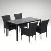 Zahradní jídelní set pro 4 osoby DT257 antracit 3