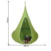186992 22 zavesne houpaci kreslo zelena klorin new big size cacoon hammock