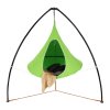 186992 28 zavesne houpaci kreslo zelena klorin new big size cacoon hammock