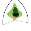 186992 31 zavesne houpaci kreslo zelena klorin new big size cacoon hammock