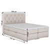 187061 10 postel boxspring bezova 160x200 eshly