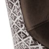 187235 13 designove kreslo velvet latka hneda vzor terra belek