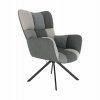 187664 26 designove otocne kreslo patchwork cerna komodo