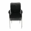Zasedací židle, černá, UMUT-3