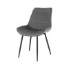 Židle, šedá / černá, SARIN