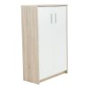 Kancelářská skříňka, dub sonoma/bílá, JOHAN 2 NEW 13 JH033-3